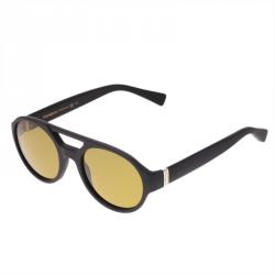Pre Owned Saint Laurent Paris Black 2316 Polarized Aviators