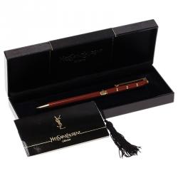 Saint Laurent Paris Peach Resin 006 Rollerball Pen
