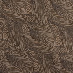 Pre Owned Saint Laurent Paris Brown Metallic Silk Tie