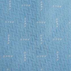 Pre Owned Saint Laurent Paris Light Blue Silk Tie