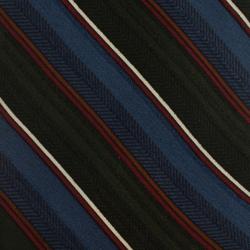 Saint Laurent Paris Multicolor Striped Silk Tie