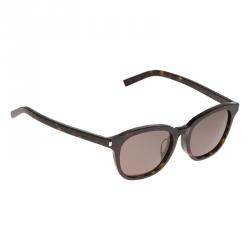Saint Laurent Paris Tortoise Frame 086EJ Round Sunglasses