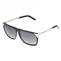 Saint Laurent Paris Black and Silver SL31 Wayfarers