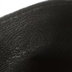 Pre Owned Saint Laurent Paris Purple Patent Leather Card Holder