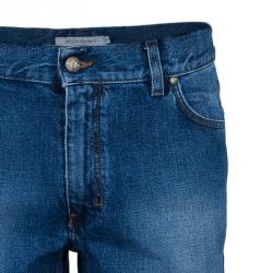 Pre Owned بنطال جينز دنيم سان لوران باريس للرجال XS