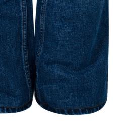 Pre Owned بنطال جينز دنيم سان لوران باريس للرجال XS