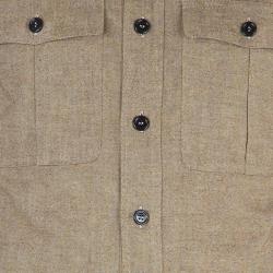 Pre Owned Saint Laurent Paris Men's Paris Beige Shirt S