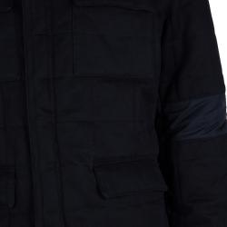 Saint Laurent Paris Black Quilted Jacket L