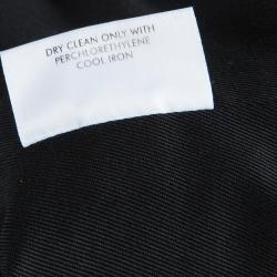 Saint Laurent Paris Black Quilted Jacket L