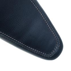 Pre Owned Saint Laurent Paris Blue Leather Loafers Size 41.5