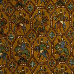 Pre Owned Salvatore Ferragamo Yellow Printed Silk Tie