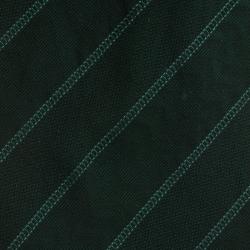 Pre Owned Salvatore Ferragamo Green Striped Silk Tie
