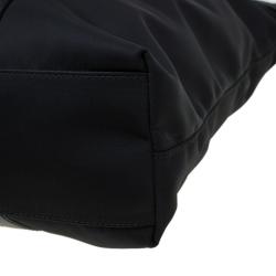 Pre Owned Salvatore Ferragamo Black Nylon Tote