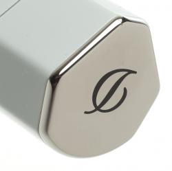 S.T. Dupont White lacquer Palladium Finish Lighter