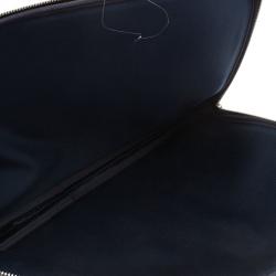 S.T. Dupont Black Leather Carbone Laptop Case