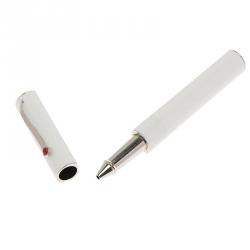 S.T. Dupont Mon Dupont Karl Lagerfeld White Lacquer Palladium Finish Rollerball Pen