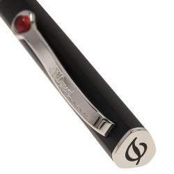 S.T.Dupont Karl Lagerfeld Edition Black & Palladium Ballpoint Pen