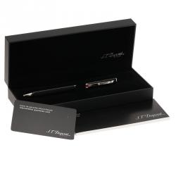 S.T.Dupont Karl Lagerfeld Edition Black & Palladium Ballpoint Pen