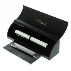 S.T. Dupont Mon Dupont Karl Lagerfeld White Lacquer Palladium Finish Rollerball Pen