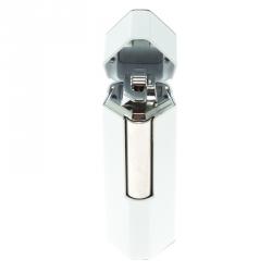 S.T. Dupont Mon Dupont White Lacquer and Palladium Finish Lighter