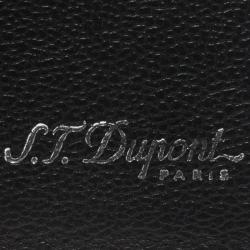 S.T. Dupont Black Leather Card Holder