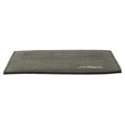 S.T. Dupont Black Leather Card Holder 4CC