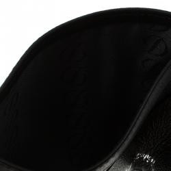 S.T. Dupont Black Leather Card Holder 4CC