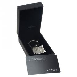 S.T. Dupont Silver Key Chain 