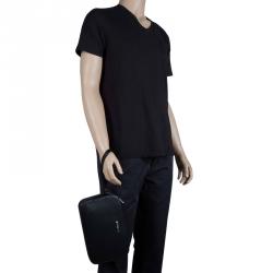 St Dupont Black Leather Pouch