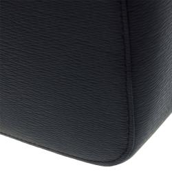 St Dupont Black Leather Pouch