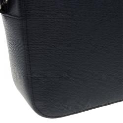 St Dupont Black Leather Pouch
