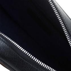 St Dupont Black Leather Pouch