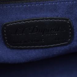 St Dupont Black Leather Pouch