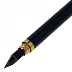S.T. Dupont Black Lacquer Montparnasse Fountain Pen