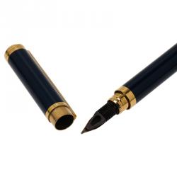 S.T. Dupont Black Lacquer Montparnasse Fountain Pen