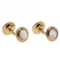 S.T. Dupont Gold-Plated Steel Men's Cufflinks