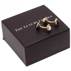 S.T. Dupont Gold-Plated Steel Men's Cufflinks