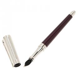 S.T. Dupont Burgundy Lacquer Liberte Fountain Pen