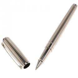 S.T. Dupont Silver Stainless Steel Classic Ballpoint Pen