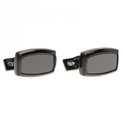Pre Owned S.T. Dupont Black Ceramic Classic Men's Cufflinks
