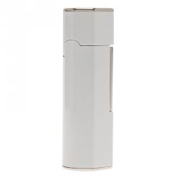 S.T. Dupont White Lacquer and Palladium Finish Karl Lagerfeld Lighter