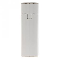 S.T. Dupont White Lacquer and Palladium Finish Karl Lagerfeld Lighter