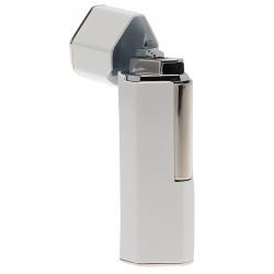 S.T. Dupont White Lacquer and Palladium Finish Karl Lagerfeld Lighter