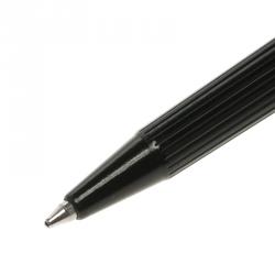 S.T. Dupont Navy Blue Lacquer Gold Plated Ballpoint Pen