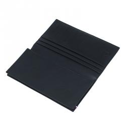 S.T. Dupont Black Leather Bi Fold Wallet