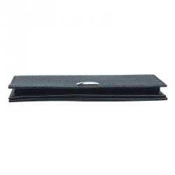 S.T. Dupont Black Leather Bi Fold Wallet