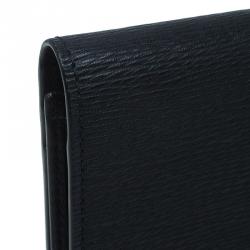 S.T. Dupont Black Leather Bi Fold Wallet