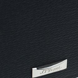 S.T. Dupont Black Leather Bi Fold Wallet