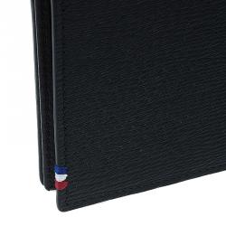 S.T. Dupont Black Leather Bi Fold Wallet