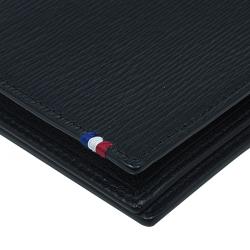 S.T. Dupont Black Leather Bi Fold Wallet